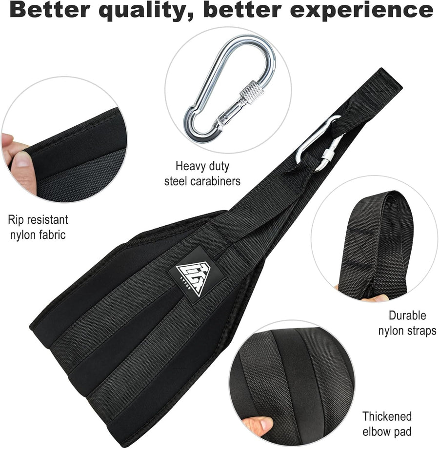 Ab Straps for Pull Up Bar: Hanging Abdominal Sling Straps for Arm Workouts