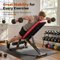 NICEPEOPLE Adjustable Weight Bench for Home Gym, 660LBS Capacity
