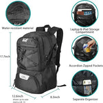 WOLT Basketball Backpack Large Sports Bag with Separate Ball Holder & Shoes Compartment, Best for Basketball, Soccer,Gym