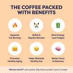 Caramel Protein Iced Coffee - Premium Whey Protein & Instant Iced Coffees - 100% Natural Cold Brew - Zero Artificial Flavors & Sweeteners, 80 mg Caffeine Per Serving, No Added Sugar, 20 Servings