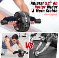 Abiarst Ultra-Wide Ab Roller Wheel for Abs & Core Strength Training