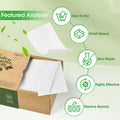 Poesie Laundry Detergent Sheets Fresh Scent 160 Count Clear Non-Plastic Hypoallergenic Liquid Less Sheets for Home Dorm Travel Camping & Hand Washing Clean No Waste