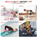 Renoj 3-Set Resistance Bands for Pilates, Yoga, Home Gym