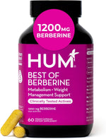 HUM Berberine Supplement 1200mg for Metabolic Wellness and Gut Health