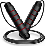 Tangle-Free Adjustable Steel Jump Rope with Ball Bearings