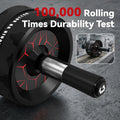 VINSGUIR Ab Roller Wheel with Knee Pad for Full-Body Strength Training