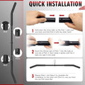39.7'' Lat Pulldown Bar with 360° Rotation, Curl Tricep Press Down for Strength Workouts