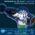 TOLOCO Deep Tissue Percussion Massage Gun with 10 Heads, Super Quiet Portable Electric Massager