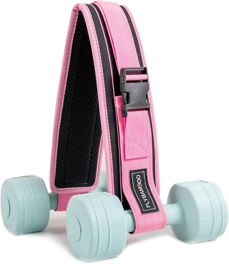 Dumbbell Hip Thrust Belt with Slip-Resistant Padding for Glute Workouts