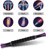 Muscle Roller Massage Stick - Deep Tissue Fascia Blaster for Myofascial Pain Relief and Lymphatic Drainage