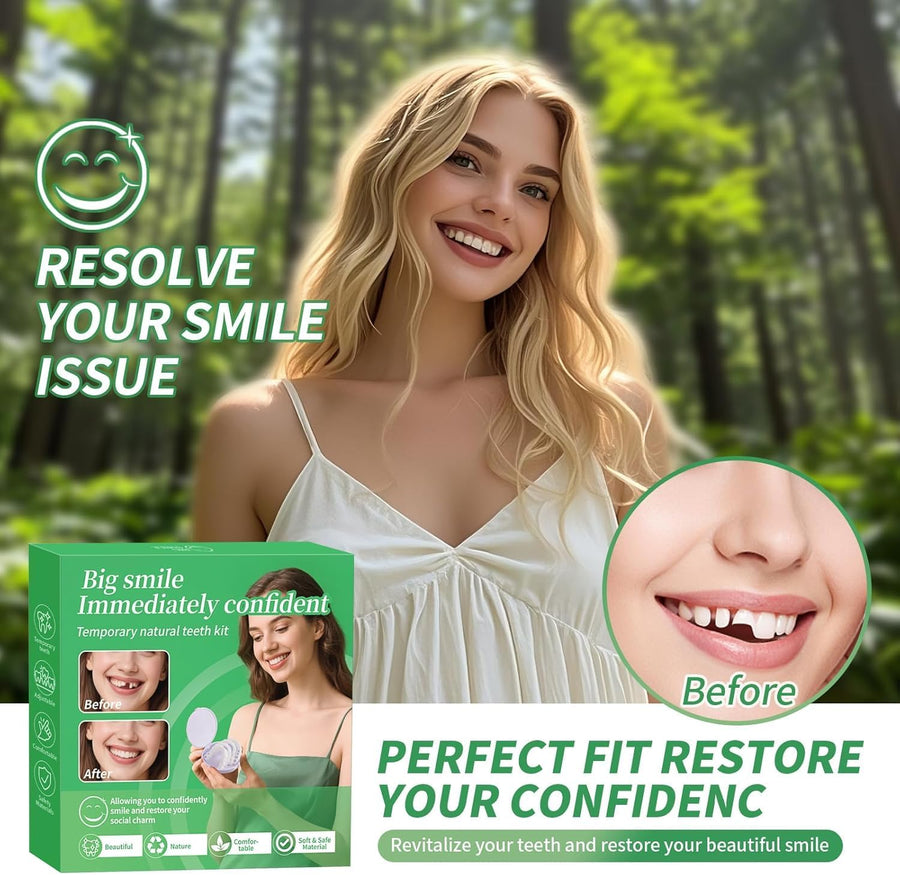 Adjustable Comfort Fit for Men and Women, 2 Pairs, Regain Confidence Smile