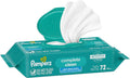 Pampers Baby Wipes, Complete Clean Baby Fresh Scented Wipe, Gently Cleans Head to Toe, 72 Total (1 Flip-Top Packs)