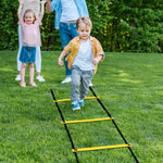 GHB Pro 20ft Agility Ladder - 12 Rungs, Adjustable, with Bag