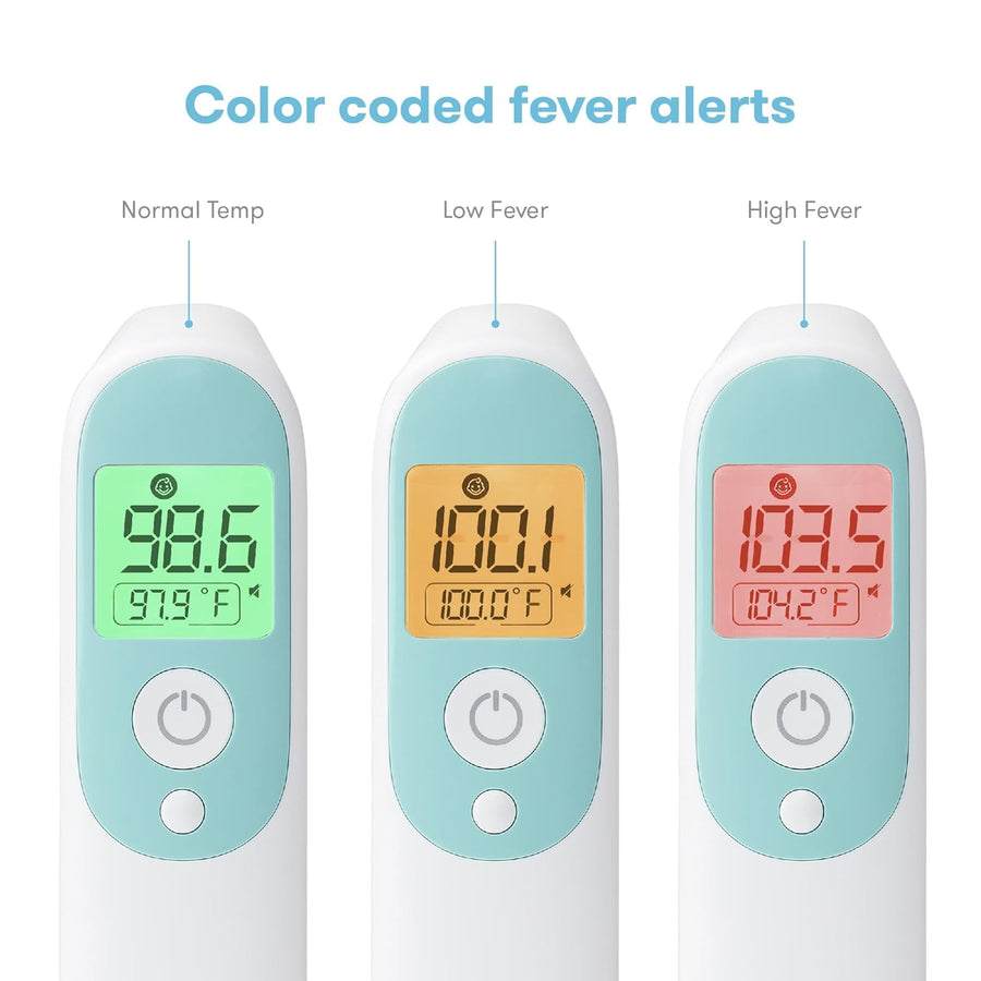 Frida Baby Thermometer, 3-in-1 Infrared Thermometer for Ear, Forehead & Touchless, Fever Thermometer for Baby, Infants, Toddlers, Kids & Adults