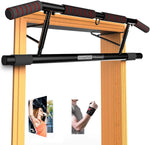 AmazeFan Pull Up Bar Doorway with Ergonomic Grip - Home Gym Chin-Up Frame