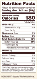 Bob's Red Mill Organic Old Fashioned Rolled Oats, 32oz (Pack of 4) - Non GMO, Whole Grain, Vegan, Kosher