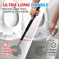 2 in 1 Toilet Plunger and Brush Set，Extended Handle Plunger，Toilet Bowl Brush Plunger Set, Bathroom Cleaning Tools ，Toilet Brush Plunger Combo，Cleaning Brush，Bathroom Cleaning Supplies