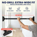 Squatz Adjustable Doorway Pull-Up Bar with Level, Locking Mechanism & Foam Grips