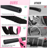 Upgraded Durable Pedal Resistance Band with Handle for Full-Body Workout