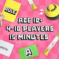You Can't Say UMM: A Party Game for Family and Adults, Fast-Paced Family Word Game, Must Have for Game Night, Bonus Content Included