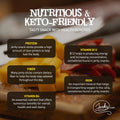 Jerky.com 26pc Meat Sticks Variety Pack | Healthy Snack for Adults | Low Sugar & High Protein | Gluten Free & Keto Meat Sticks | Pork, Turkey, Ham Beef Sticks & Cheese Sticks | Valentines Gifts for Him