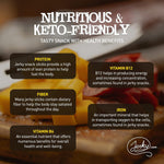 Jerky.com 26pc Meat Sticks Variety Pack | Healthy Snack for Adults | Low Sugar & High Protein | Gluten Free & Keto Meat Sticks | Pork, Turkey, Ham Beef Sticks & Cheese Sticks | Valentines Gifts for Him