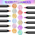 Stocking Stuffers, Stocking Stuffers for Teen Girls,12 Rainbow Colored Pencils, Teen Girl Gifts Trendy Stuff, Art Supplies for Kids 9-12, Gifts for 5-12 Year Old Girl, Arts and Crafts for Kids