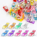 Multipurpose Sewing Clips 30 Pcs Premium Quilting Accessories - Assorted Colors Fabric Clips for Sewing Supplies and Crafting Tools