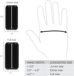 ONO Roller - Handheld Fidget Toy for Adults | Help Relieve Stress, Anxiety, Tension | Promotes Focus, Clarity | Compact, Portable Design (Junior Size/ABS Plastic, Black)