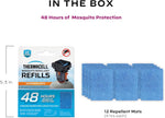 Thermacell Mosquito Repellent Refills; Compatible with Thermacell Backpacker; Highly Effective, Long Lasting, No Spray, Scent, or Mess; 15 Foot Zone of Mosquito Protection