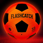 Light Up Soccer Ball - Glow in The Dark - NO 5 - Sports Gear Gifts for Boys & Girls 8-15+ Year Old - Kids, Teens Gift Birthday Ideas - Cool Boy Toys Ages 8 to 15 Glowing Night Activity