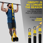 Pull Up Assist Bands with 3 Resistance Levels and Adjustable Comfort Foot Rest