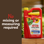 Sevin 100547234 Insect Killer Ready to use 1 Gallon, White Label