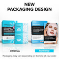 SimplyVital Collagen Facial Mask with Retinol & Hyaluronic Acid - Hydrating Face Masks Skincare - T Line & V Line Sheet Mask for Women Skin Care - Mascarillas Para la Cara - Cloth Face Masks - 7 Pack