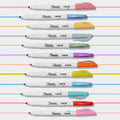 Sharpie S-Note Creative Markers, Pastel Highlighters, Art Marker Set, Assorted Colors, Chisel Tip, 24 Count - School, Home, and Office Use, Teacher Supplies