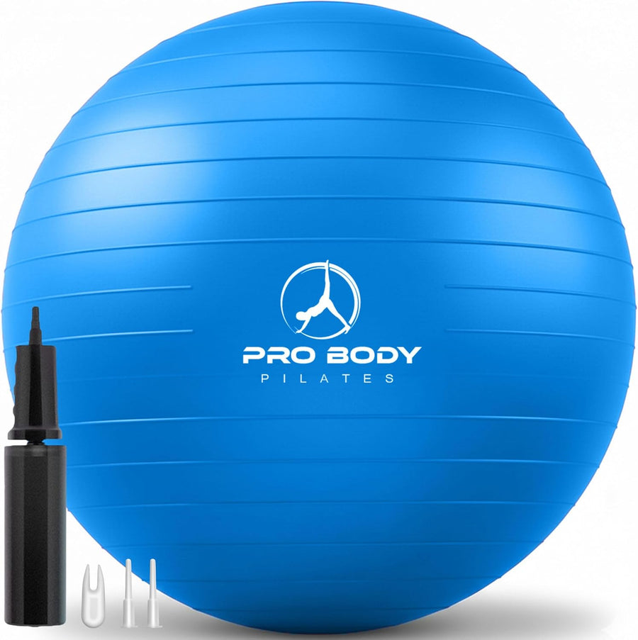 ProBody Pilates Exercise Ball - Multiple Sizes, Gym Grade