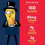 PLANTERS Honey Roasted Peanuts, Dry Roasted Peanuts, Party Snack, Plant-Based Protein, After School Snack, Sweet and Salty, Salted Nuts, Sea Salt & Honey, Snacks for Adults, Kosher, 16oz Jar