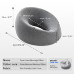 xiaomubiao face down pillows for massage table and stomach sleeping grey