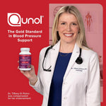 Qunol Blood Pressure Support, 3 in 1 Beets + CoQ10 + Grape Seed Extract, Beet Root Capsules that Supports Healthy Blood Circulation & Heart Healthy Energy, 60 Count (Pack of 1)