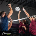 Champion Sports® Rubber Volleyballs – Official Size, Durable for Indoor & Outdoor Use, Premium Equipment for Beginners and Competitive Play, White & Assorted & Colors Available