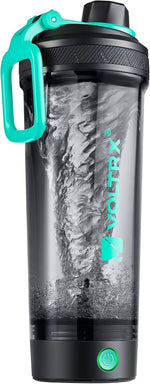 VOLTRX USB-C Rechargeable Electric Protein Shake Mixer Bottle, 24oz, BPA-Free