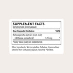 THORNE - Ashwagandha - Highly Concentrated Shoden - Calming Stress Support for Women & Men - Supports Daytime Energy, Mental Clarity & Optimal Immune Function* - Third-Party Certified - 30 Capsules