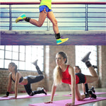 Sportneer Adjustable Ankle Weights Set - 2-10 lbs Removable Neoprene Leg Weights