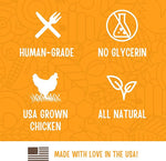 Full Moon Chicken Jerky Tenders Healthy All Natural Dog Treats Human Grade Made in USA 26 oz