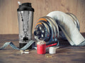 VOLTRX 24oz Electric Protein Shaker Bottle - BPA Free Tritan