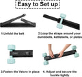 Dumbbell Hip Thrust Belt with Slip-Resistant Padding for Glute Workouts