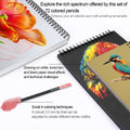 Colored Pencils for Adult Coloring Books, 72 Colors Drawing Pencils with Oil-Based Cores, Professional Art Supplies for Artists, Coloring Pencils for Adults, Color Pencils Set for Beginners and Teens.