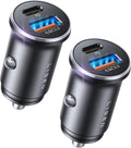 LISEN 54W Car Phone Charger USB C, Cigarette Lighter Adapter, Car Accessories for iPhone, USB C Car Charger Adapter USBC Type C 12v, for iPhone 17 Pro Max 16 15 14 13 12, Samsung Google iPad Andorid