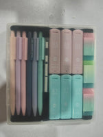 Four Candies Cute Mechanical Pencil Set, 6PCS Pastel Mechanical Pencils 0.5 & 0.7mm with 360PCS HB Leads, 3PCS Erasers and 9PCS Eraser Refills, Aesthetic School Supplies for Girls Writing
