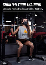 Sparthos High Altitude Mask for Fitness, Running, and Endurance Training with 16 Breathing Levels